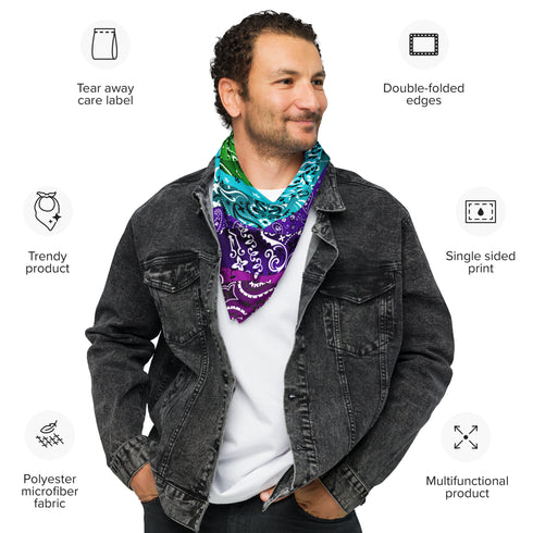 Original LGBTQ Pride Waves Bandana